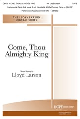 Come, Thou Almighty King SATB choral sheet music cover